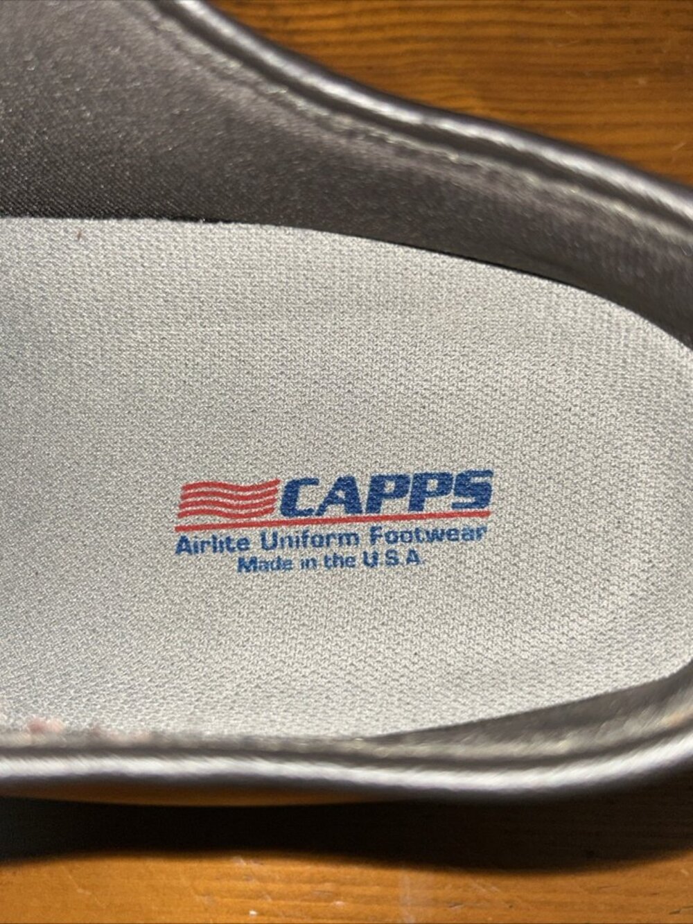 Capps Airlite Uniform Footwear 90259-A Brown Oxford Men's Dress Shoes 12 D AGSU - Picture 6 of 8